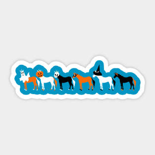 Halloween Unicorns Sticker